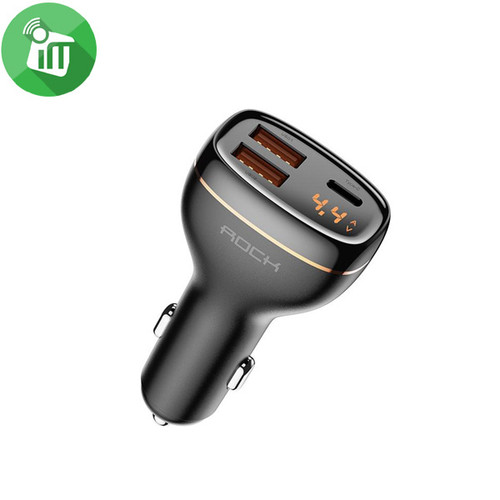 خریدآنلاین شارژر فندکی ۶۰ وات راک