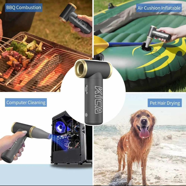 پمپ باد کیکا جت فن ۲ مدل به همراه کیت مکشKiCA Jet Fan 2