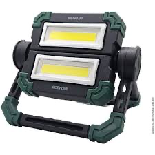 چراغ روشنایی گرین لاین شارژی مدل GN360PLGTBK با قابلیت چرخش 360 درجه ا Green Lion GN360PLGTBK