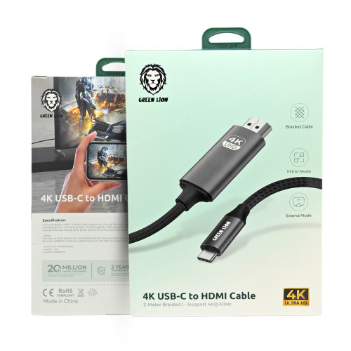 کابل اتصال تایپ c به HDMI