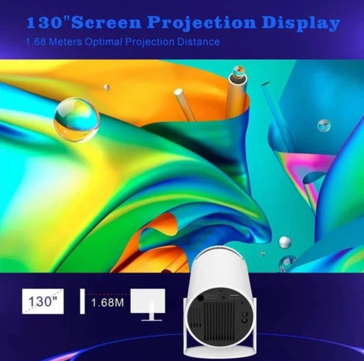 ویدئو پروژکتور پرتابل HY300 کیفیت HD