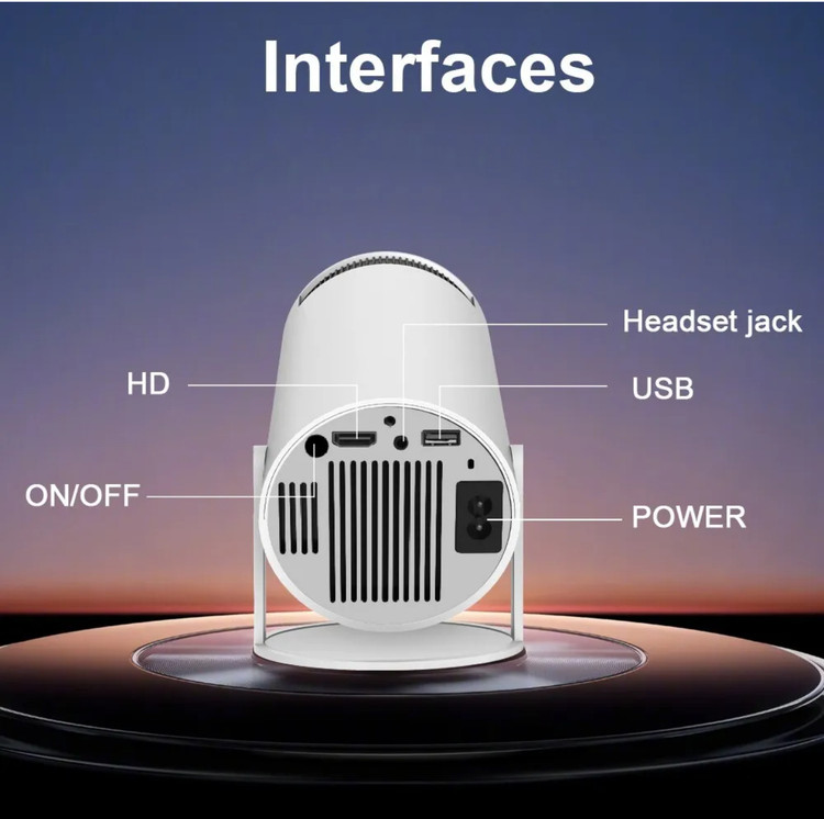 ویدئو پروژکتور پرتابل HY300 کیفیت HD