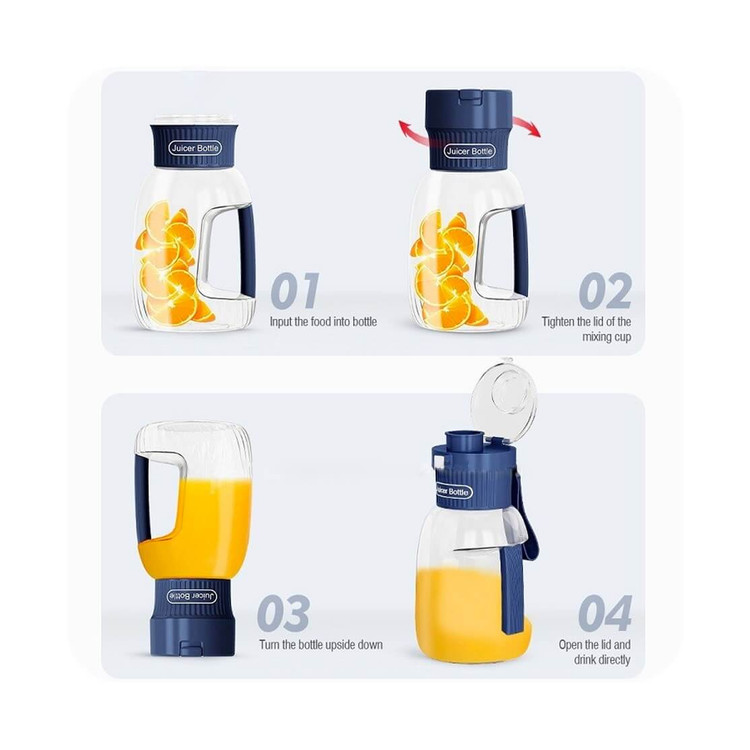 آبمیوه گیری قابل حمل ورزشی مدلENNESS Juicer 1li