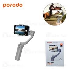 خرید آنلاین گیمبال و استبلایزر موبایل پرودو PORODO 3-AXIS GIMBAL STABILIZER P5 PD-3AXGMP5 با قابلیت تشخیص چهره