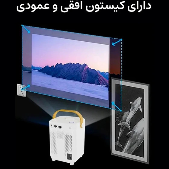 ویدیو پروژکتور اندروید برند کالوس مدل game1 2023