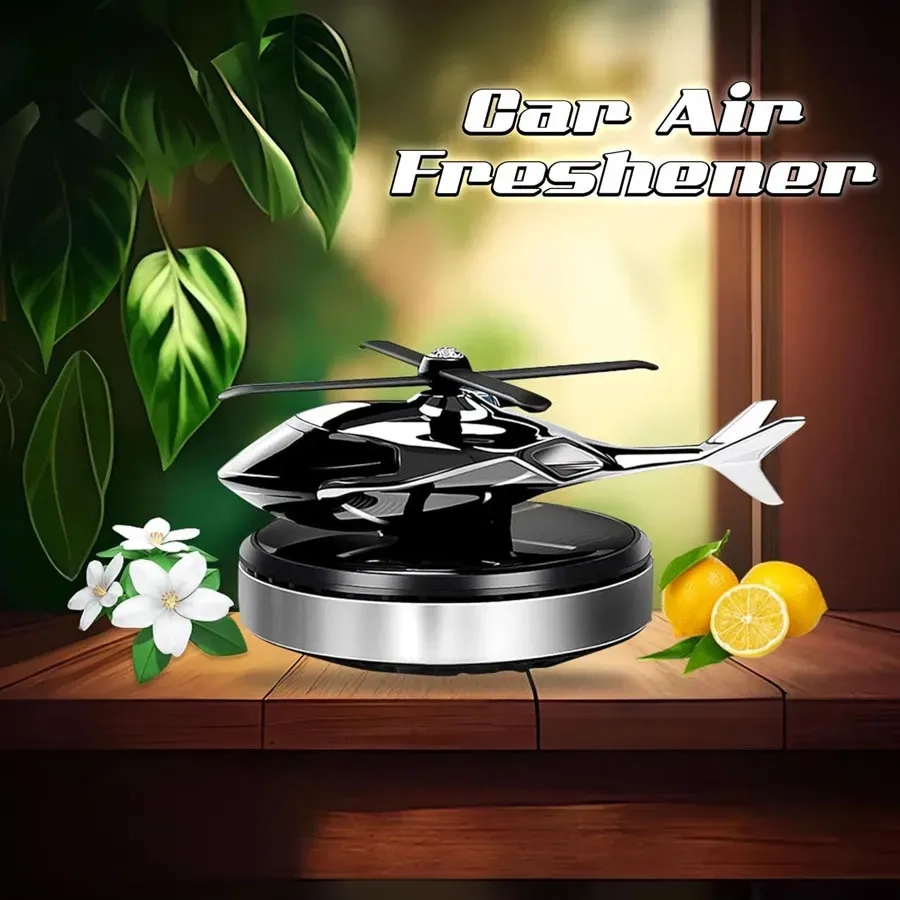 مشخصات خوشبو کننده خودرو خورشیدی طرح هلیکوپتر