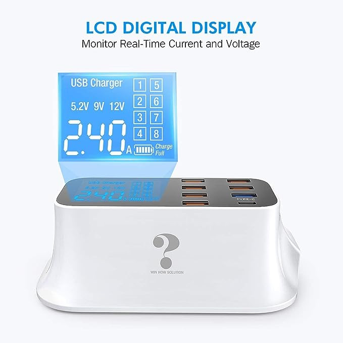 شارژر رومیزی وین هاو سولوشن مدل CD-A19Q