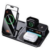 مشخصات شارژر وایرلس ششکاره اسپیکر دار Green lion 6 in 1 multifunctional