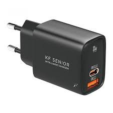 خرید آنلاین شارژر دیواری 33وات کی اف سنیور مدل KF Senior TH-138