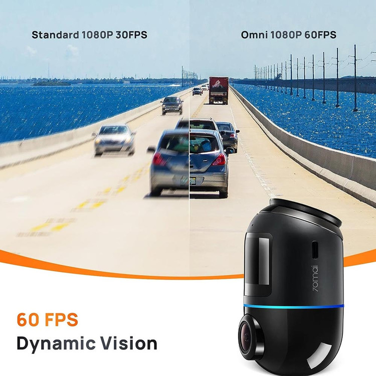 دوربین خودرو شیائومی مدل 70mai Dash Cam Omni X200 128GB