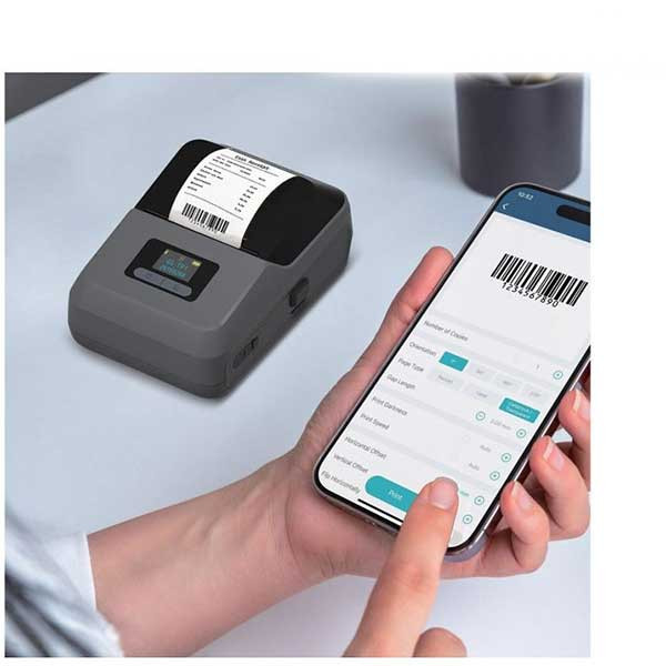 پرینتر حرارتی قابل حمل گرین لاین مدل GNTHPRINTGY Green Lion Thermal Printer