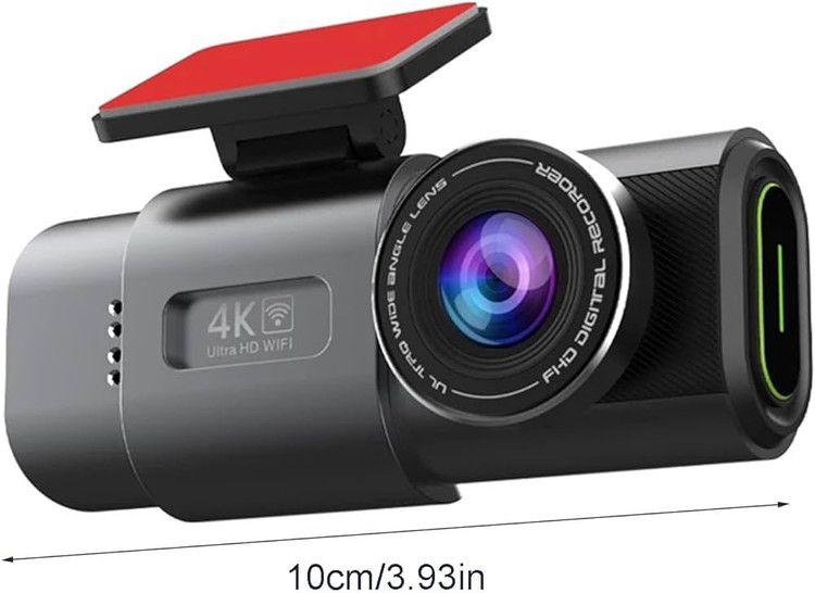 دوربین فیلمبرداری ثبت وقایع خودرو به همراه جی پی اس مدل OK309-4K-WiFi
