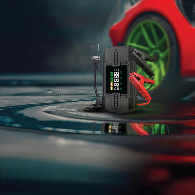جامپ استارتر و پمپ باد 12 ولت گرین لاین Green Lion 12V Jump Starter 12000mAh