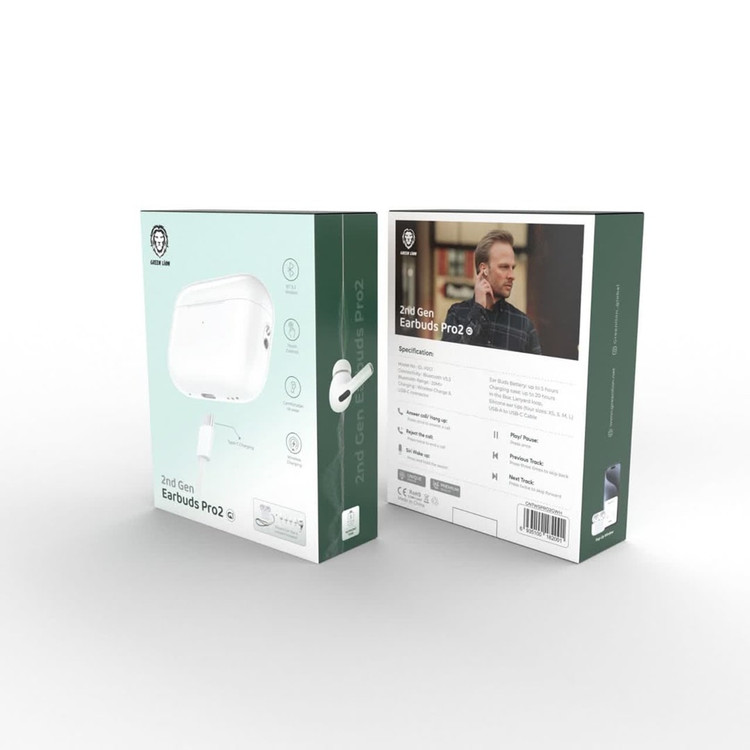 مشخصات هندزفری بلوتوث پرو 2 (نسل دوم) گرین لاین