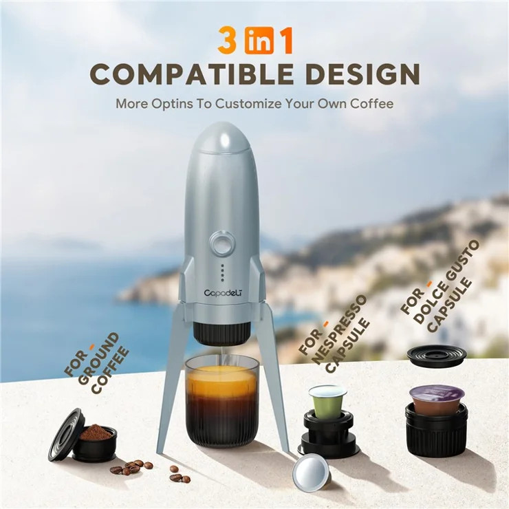 اسپرسوساز شارژی کاپادلی مدل ME2409