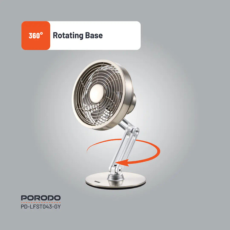 مشخصات و خرید پنکه شارژی پرودو متال