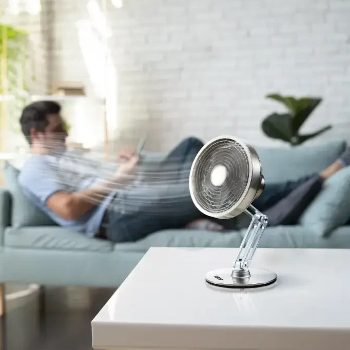پنکه شارژی پرودو مدل Desk Fan