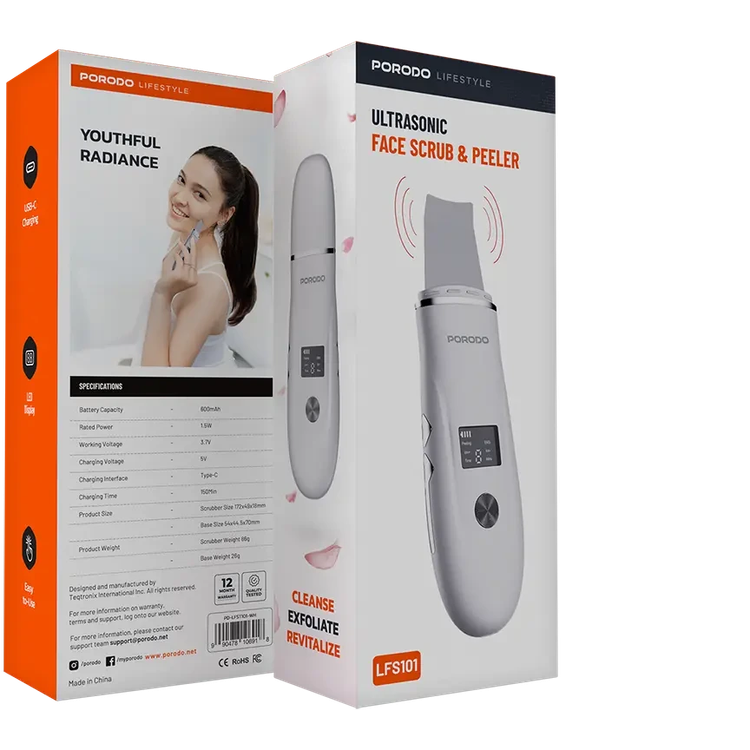 مشخصات و قیمت اتو صورت اسکراب و لایه بردار صورت پرودو مدل LFS-101