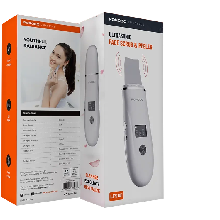 مشخصات و قیمت اتو صورت اسکراب و لایه بردار صورت پرودو مدل LFS-101