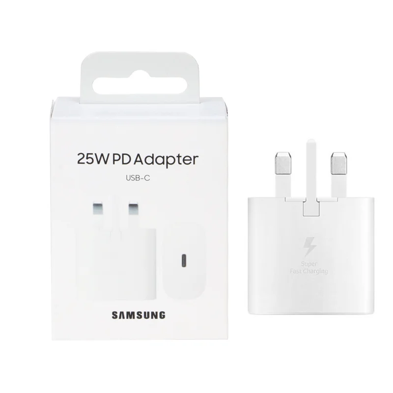 خرید آنلاین شارژر دیواری اصلی سامسونگ مدل 25W PD Adapter USB-C (اورجینال