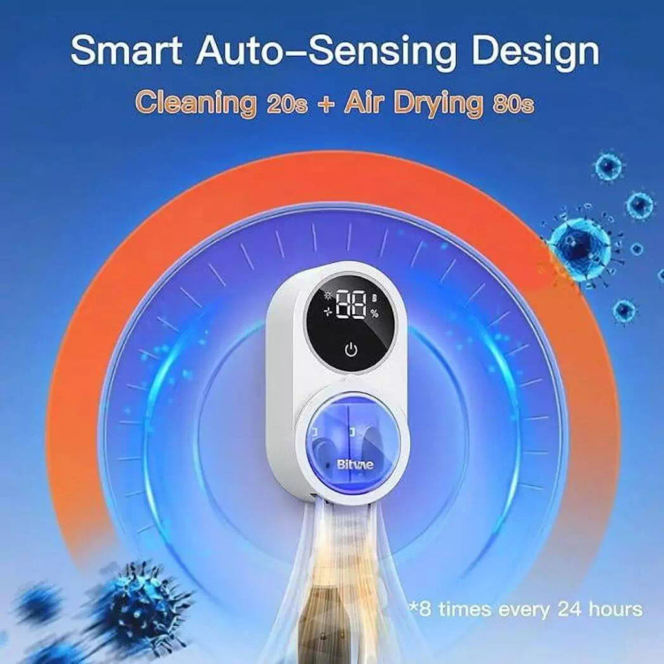 استریلایزر هوشمند مسواک Bitvae X122 با UV و خشککن خودکار