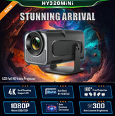 ویدیو پروژکتور hy320 mini مشکی