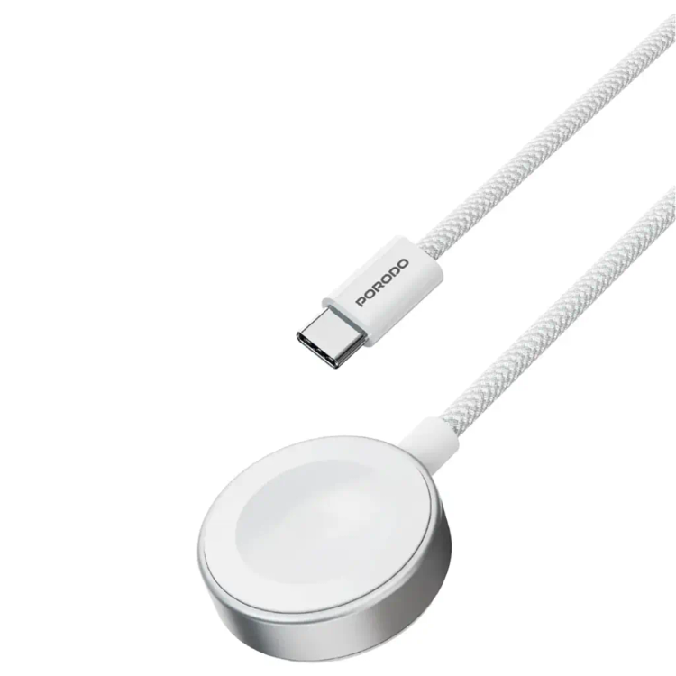 شارژر مگنتی ساعت هوشمند پرودو مدل PDCBL0042 Porodo One Touch Charger Magnetic Watch Charger
