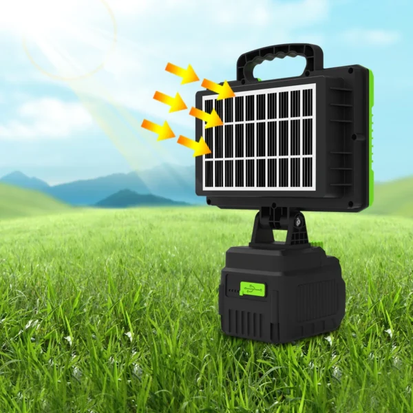 خرید آنلاین چراغ اضطراری خورشیدی GD SUPER مدل 2305A