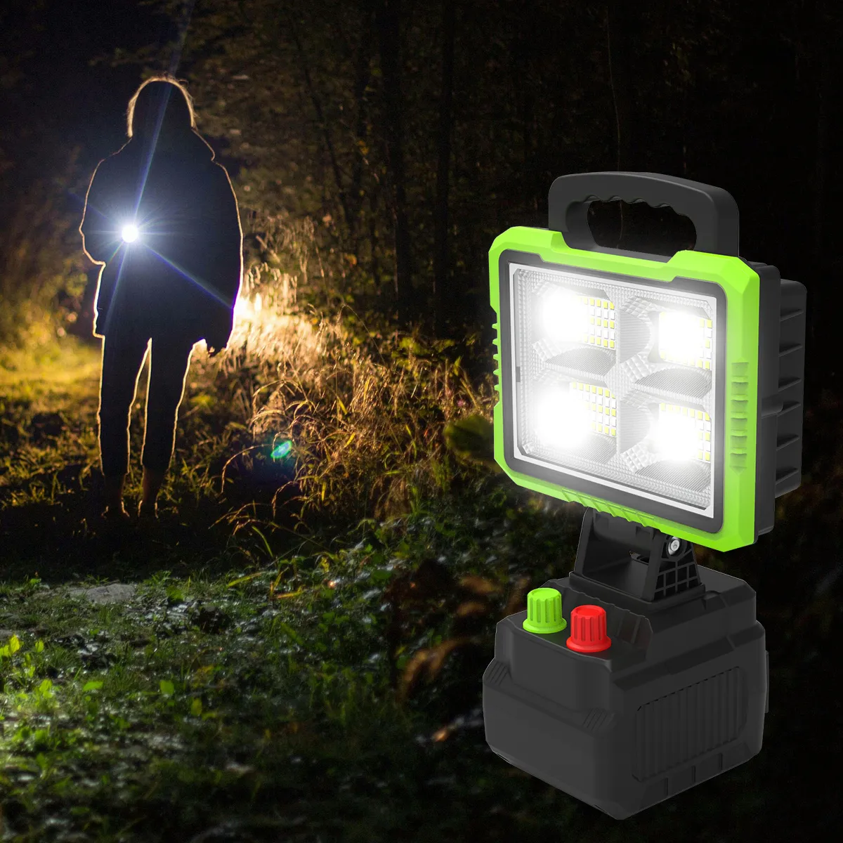 خرید آنلاین چراغ اضطراری خورشیدی GD SUPER مدل 2305A