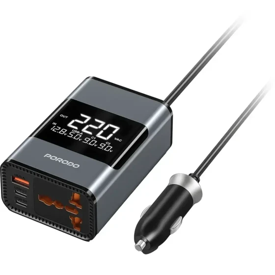 اینورتر برق خودرو پرودو مدلUniversal AC Car Power Inverter