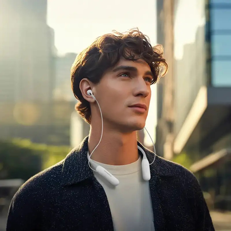 هدفون بلوتوثی پاورولوجی مدل Toneflex ENC Wireless Neckband