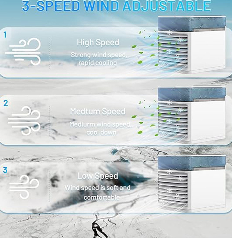 مینی کولر رومیزی ARCTIC ا MINI AIR CONDITIONING