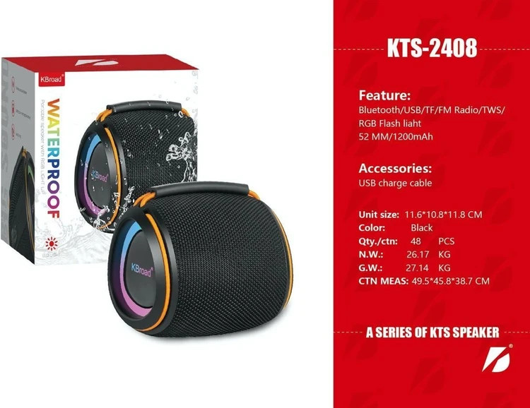 اسپیکر بلوتوثی KTS-2408