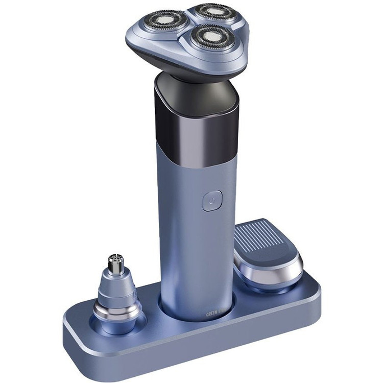 ریش تراش و ماشین اصلاح بدن شارژی 3 کاره گرین لاین مدل Green Lion 3 in 1 G-Blade Trimmer