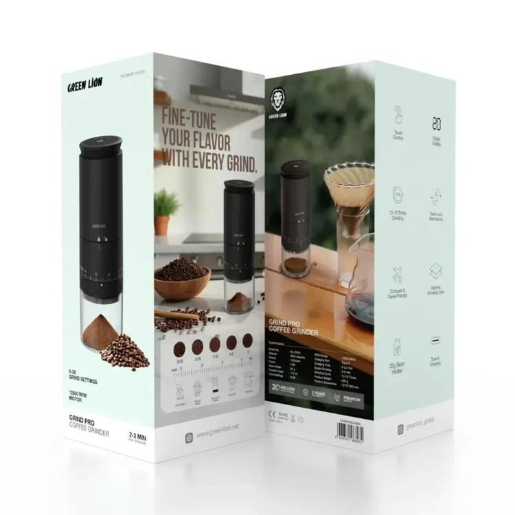 آسیاب قهوه گرین لاین مدل Grind Pro ا Green Lion Grind Pro Coffe Grinder