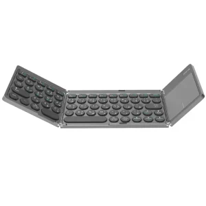 کیبورد بلوتوثی تاشو با تاچپد گرین لاین Green Lion Tri-Fold Wireless Keyboard Scissor-Switch Structure