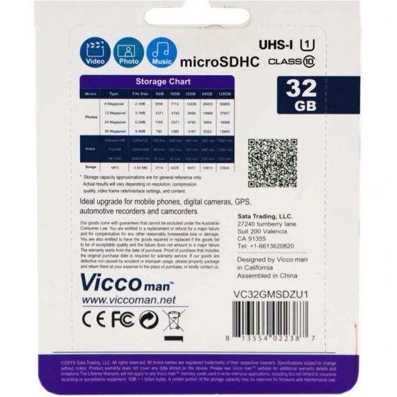 کارت حافظه microSDHC ویکو من مدل Extre 533X کلاس 10 استاندارد UHS-I U1 سرعت 80MBps ظرفیت 32 گیگابایت